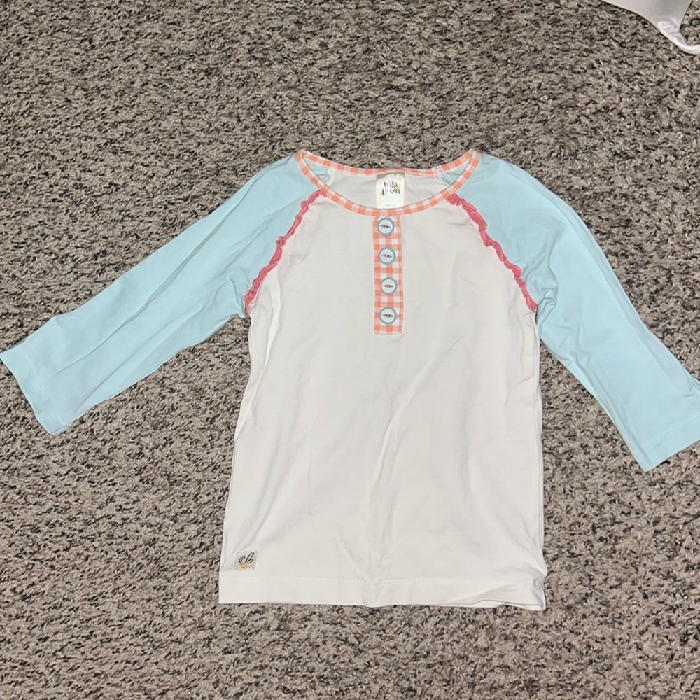 Wildflowers top girls size 6 - so adorable!
